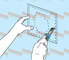 Riparare danni tappezzeria